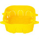 Caixinha Luz Plastica 4X4 Mondiale Amarela Drywal 6000 - Kit C/10 Caixinha Luz Plastica 4X4 Mondiale Amarela Drywal 6000 - Kit C/10