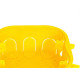 Caixinha Luz Plastica 4X4 Mondiale Amarela Drywal 6000 - Kit C/10 Caixinha Luz Plastica 4X4 Mondiale Amarela Drywal 6000 - Kit C/10