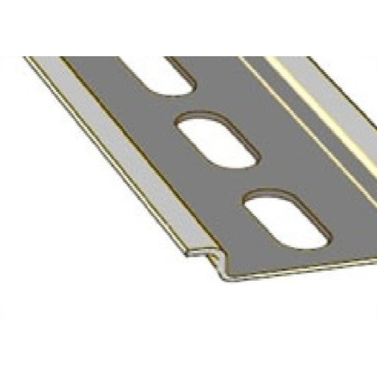 Suporte Disjuntor Din Trilho Perfurado 2M Zincado Baixo T2879