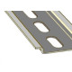 Kit C/2 - Suporte Disjuntor Din Trilho Perfurado 1M Inox ... Kit C/2 - Suporte Disjuntor Din Trilho Perfurado 1M Inox ...