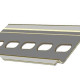 Kit C/2 - Suporte Disjuntor Din Trilho Perfurado 10Cm Ino... Kit C/2 - Suporte Disjuntor Din Trilho Perfurado 10Cm Ino...