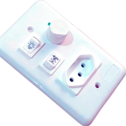 Controle Ventilador Asantos Com Tomada Liga/Desliga 2065