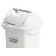 Lixeira Plasvale Basculante 14L Branca 