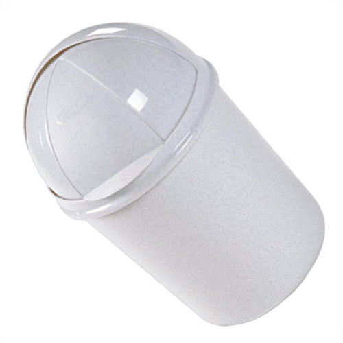 Lixeira Plasvale Retratil 7,3L Branca Lixeira Plasvale Retratil 7,3L Branca