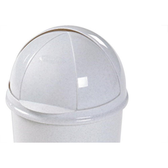 Lixeira Plasvale Retratil 7,3L Branca Lixeira Plasvale Retratil 7,3L Branca
