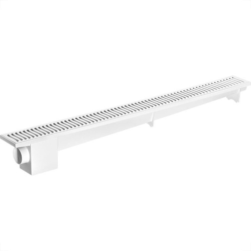 Ralo Linear Modulavel Herc 70Cm Branco 4027 Ralo Linear Modulavel Herc 70Cm Branco 4027