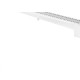 Ralo Linear Modulavel Herc 70Cm Branco 4027 Ralo Linear Modulavel Herc 70Cm Branco 4027