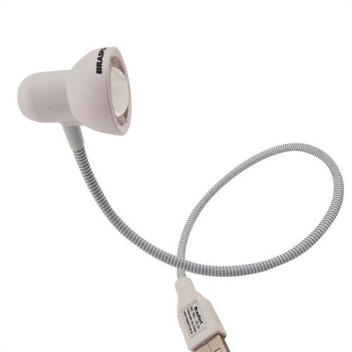 Luminaria Led Brasfort Para Usb 7843 Luminaria Led Brasfort Para Usb 7843