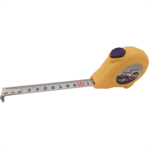 Trena Brasfort Auto-Trava Basica 3M/16Mm 7750 Trena Brasfort Auto-Trava Basica 3M/16Mm 7750