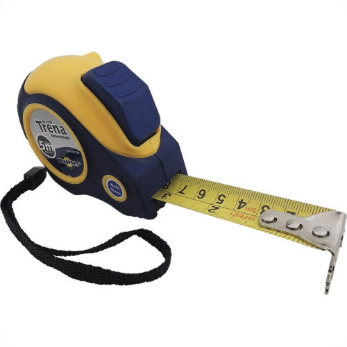Trena Brasfort Auto-Trava Emborrachada 5M/25Mm 7755 Trena Brasfort Auto-Trava Emborrachada 5M/25Mm 7755