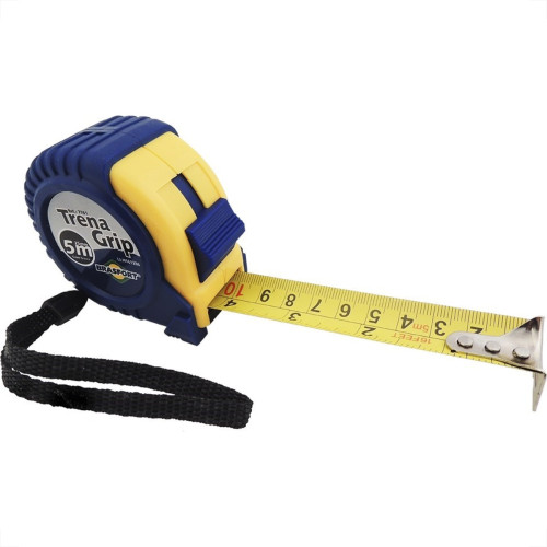 Trena Brasfort Emborrachada Grip 5M/25Mm Com Trava 7761 Trena Brasfort Emborrachada Grip 5M/25Mm Com Trava 7761