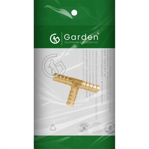 Tee Emenda Ar E Agua Zamac  5/16'' 10161E