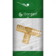 Tee Emenda Ar E Agua Zamac  3/4'' 10164E