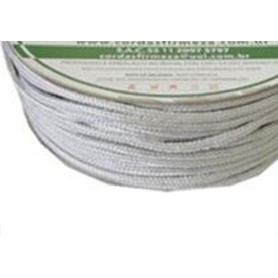 Corda Poliester Firmeza Rolo Branca 5Mm/155M 20121