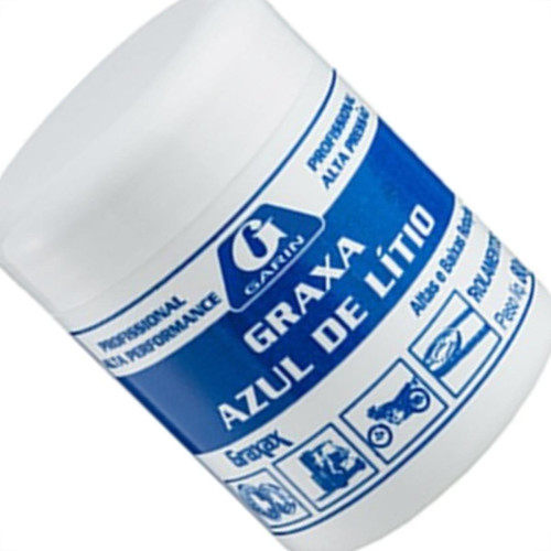 Graxa Litio Azul Garin Para Rolamento 130° 80G Lgla-080 Graxa Litio Azul Garin Para Rolamento 130° 80G Lgla-080