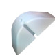 Calco Para Telha Ondulada 2 Furos Branco 10 Pecas 387266 Calco Para Telha Ondulada 2 Furos Branco 10 Pecas 387266