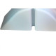 Calco Para Telha Ondulada 2 Furos Branco 10 Pecas 387266 Calco Para Telha Ondulada 2 Furos Branco 10 Pecas 387266