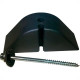 Calco Para Telha Ondulada 2 Furos Preto 10 Pecas Kit 387320 Calco Para Telha Ondulada 2 Furos Preto 10 Pecas Kit 387320