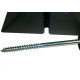 Calco Para Telha Ondulada 2 Furos Preto 10 Pecas Kit 387320 Calco Para Telha Ondulada 2 Furos Preto 10 Pecas Kit 387320