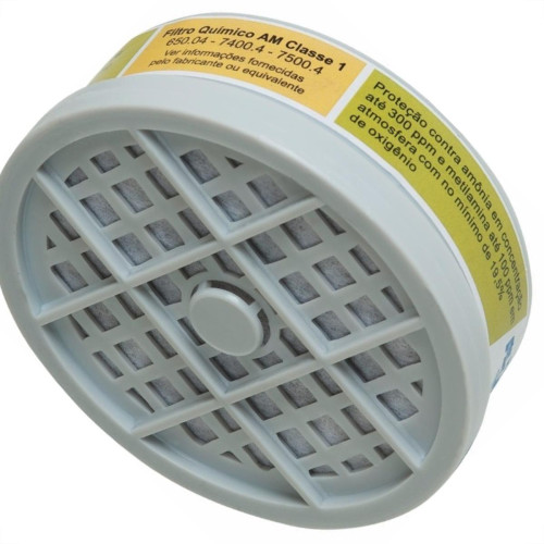 Filtro Respirador Plastcor Amonia Rosca - Kit C/4 Filtro Respirador Plastcor Amonia Rosca - Kit C/4