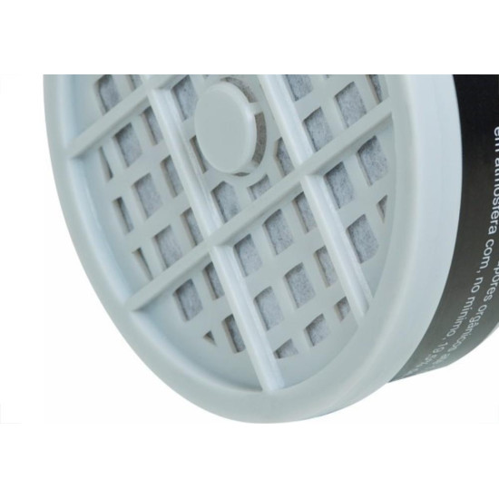 Filtro Respirador Plastcor Vapor Organico Rosca - Kit C/4 Filtro Respirador Plastcor Vapor Organico Rosca - Kit C/4
