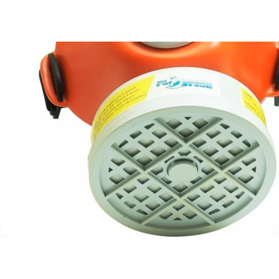Respirador Plastcor Com Filtro Pesticida Rosca Respirador Plastcor Com Filtro Pesticida Rosca