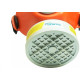 Respirador Plastcor Com Filtro Pesticida Rosca Respirador Plastcor Com Filtro Pesticida Rosca
