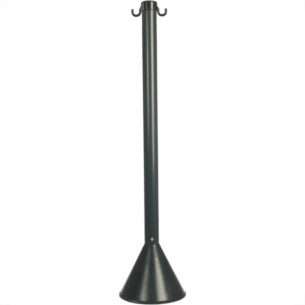 Pedestal Pvc 90Cm Plastcor Preto - Kit C/4