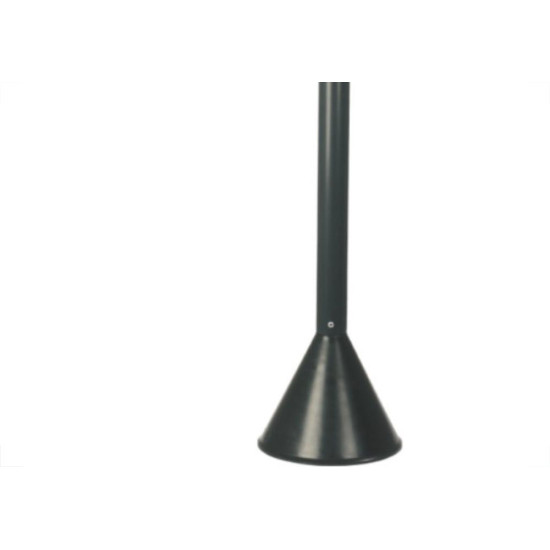 Pedestal Pvc 90Cm Plastcor Preto - Kit C/4 Pedestal Pvc 90Cm Plastcor Preto - Kit C/4