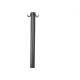 Pedestal Pvc 90Cm Plastcor Preto - Kit C/4 Pedestal Pvc 90Cm Plastcor Preto - Kit C/4