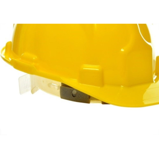 Capacete Com Carneira Plastcor Plastico Amarelo Capacete Com Carneira Plastcor Plastico Amarelo