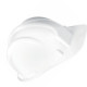 Capacete Com Carneira Plastcor Plastico Branco 