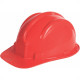 Capacete Com Carneira Plastcor Plastico Vermelho 