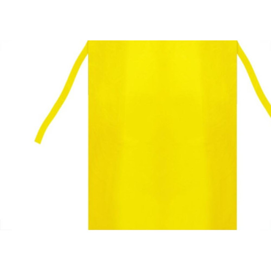 Avental Pvc Plastcor Amarelo 0,70X1,2M 700.10704 - Kit C/5 Avental Pvc Plastcor Amarelo 0,70X1,2M 700.10704 - Kit C/5