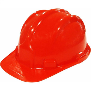 Capacete Com Carneira Plastcor Plastico Laranja 70000469