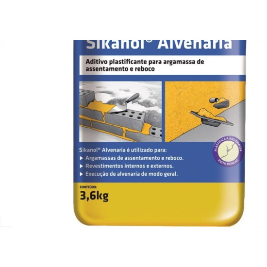 Sikanol Alvenaria 3,6L Galao 42767