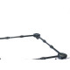 Suporte Fogao/Geladeira Girafacil Quality Preto 10433 Suporte Fogao/Geladeira Girafacil Quality Preto 10433