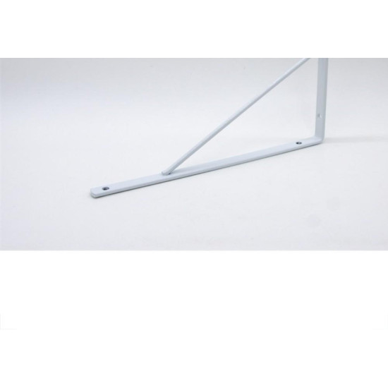 Suporte Prateleira Overtime Leve Branco 25Cm Peca 160002 - Kit C/12 Suporte Prateleira Overtime Leve Branco 25Cm Peca 160002 - Kit C/12