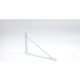 Suporte Prateleira Overtime Forte Branco 20Cm Peca 170001 - Kit C/12 Suporte Prateleira Overtime Forte Branco 20Cm Peca 170001 - Kit C/12
