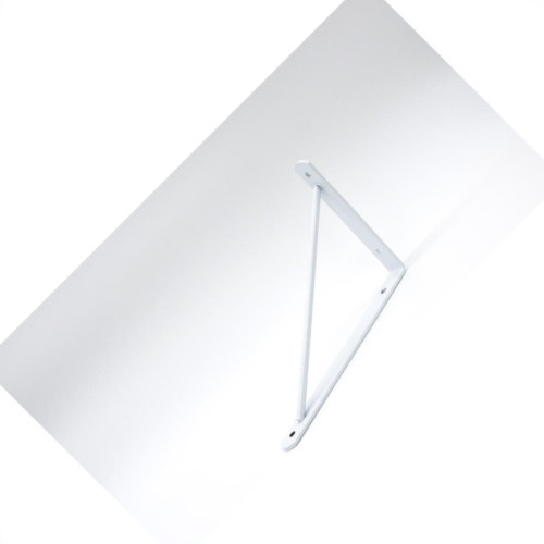 Suporte Prateleira Overtime Forte Branco 20Cm Peca 170001 - Kit C/12 Suporte Prateleira Overtime Forte Branco 20Cm Peca 170001 - Kit C/12