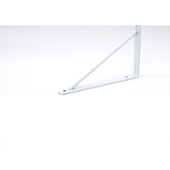 Suporte Prateleira Overtime Forte Branco 20Cm Peca 170001 - Kit C/12 Suporte Prateleira Overtime Forte Branco 20Cm Peca 170001 - Kit C/12