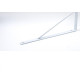 Suporte Prateleira Overtime Forte Branco 30Cm Peca 170003 - Kit C/12 Suporte Prateleira Overtime Forte Branco 30Cm Peca 170003 - Kit C/12
