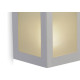 Arandela Ideal Aluminio Triangular Para 1E27 283 Branca 3461