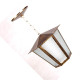 Luminaria Pendente Ideal Aco Sextavada Teto L1C Ouro Velho 2145