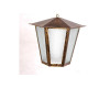 Luminaria Pendente Ideal Aco Sextavada Teto L1C Ouro Velho 2145