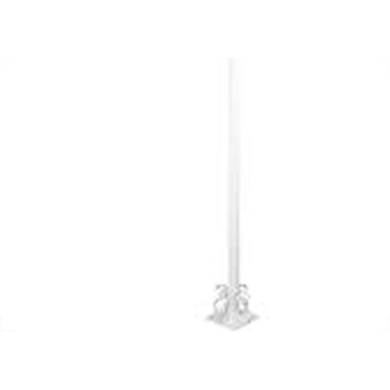Poste Jardim Ideal Quadrado 1,76M P3 Branco Policarbonato 2248 Poste Jardim Ideal Quadrado 1,76M P3 Branco Policarbonato 2248