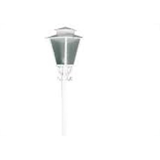 Poste Jardim Ideal Quadrado 1,76M P3 Branco Policarbonato 2248 Poste Jardim Ideal Quadrado 1,76M P3 Branco Policarbonato 2248