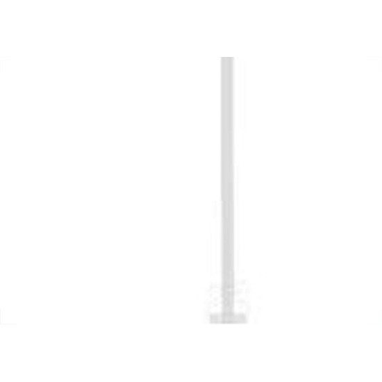 Poste Jardim Ideal Sextavado 1,76M P9 Branco Policarbonato 2272 Poste Jardim Ideal Sextavado 1,76M P9 Branco Policarbonato 2272