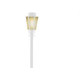 Poste Jardim Ideal Sextavado 1,76M P9 Branco Policarbonato 2272 Poste Jardim Ideal Sextavado 1,76M P9 Branco Policarbonato 2272