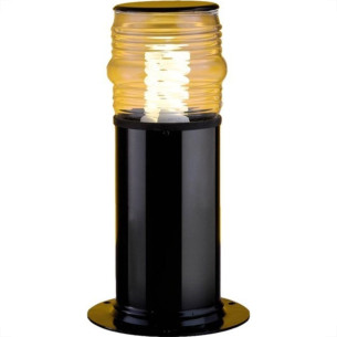 Poste Balizador Ideal Aluminio 30Cm P30 Preto 2364 Poste Balizador Ideal Aluminio 30Cm P30 Preto 2364